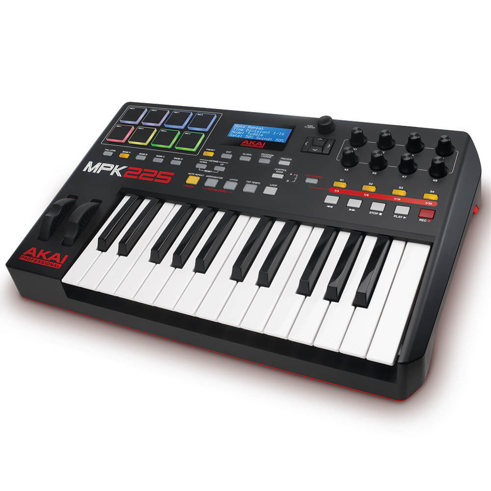AKAI MPK225 / 25 Tuş MIDI Klavye Fiyatı, Özellikleri | ZUHAL - 50