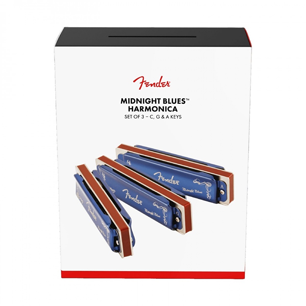 Fender blues harmonica 2025 set