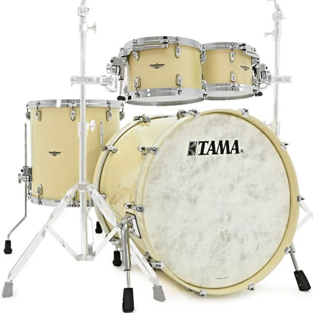 TAMA TW42RZS-ATW STAR Walnut Antique White 4 Parça (22B/10T/12T