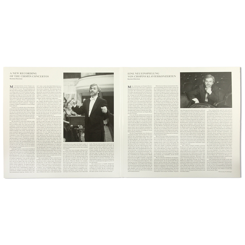 Chopin: Polish Festival Orchestra, Krystian Zimerman – Piano