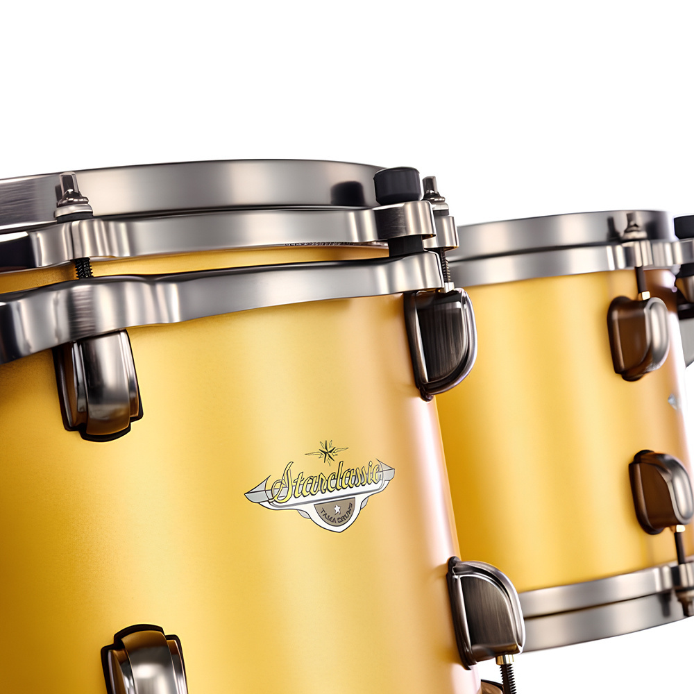 TAMA MA42TZUS-SAM Starclassic Maple Satin Aztec Gold Metallic 4