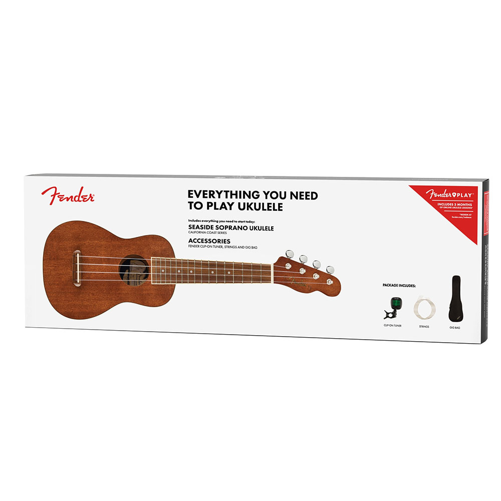 Seaside soprano shop ukulele pack
