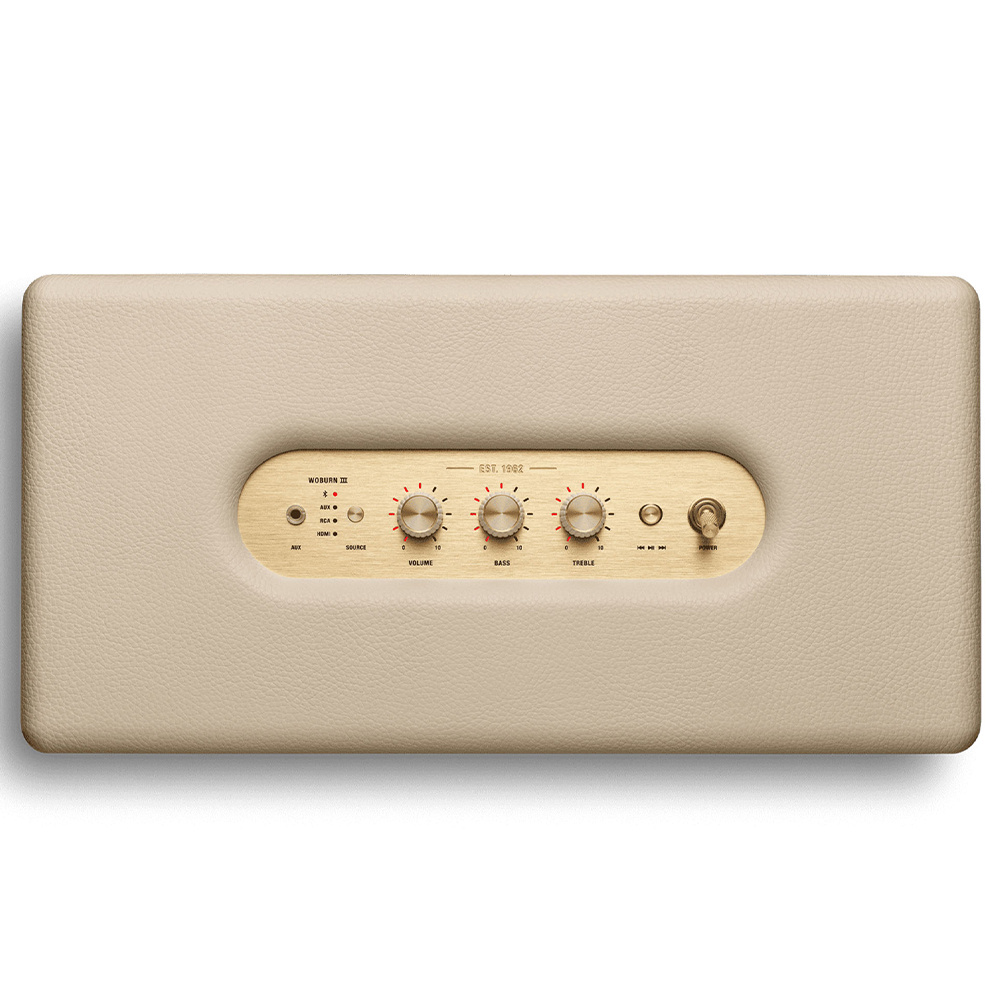 Marshall WOBURN III クリーム Woburn III Cream - Bluetoothホームオーディオスピーカー | Marshall.com