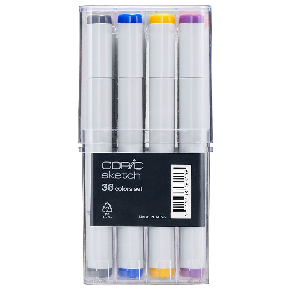 COPIC Sketch 36'lı Kalem Set Basic Fiyatı, Özellikleri | ZUHAL