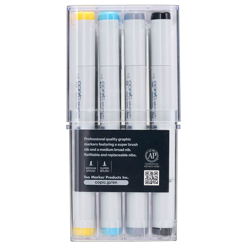 COPIC Sketch 36'lı Kalem Set Basic Fiyatı, Özellikleri | ZUHAL