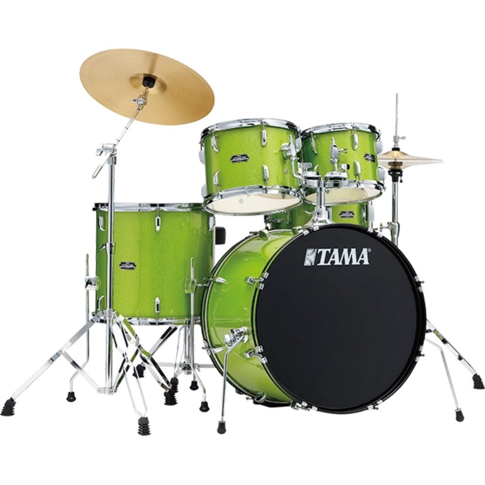 TAMA ST58H6C-LGS Lime Green Sparkle 5 Parça (18B/10T/12T/14F/14S