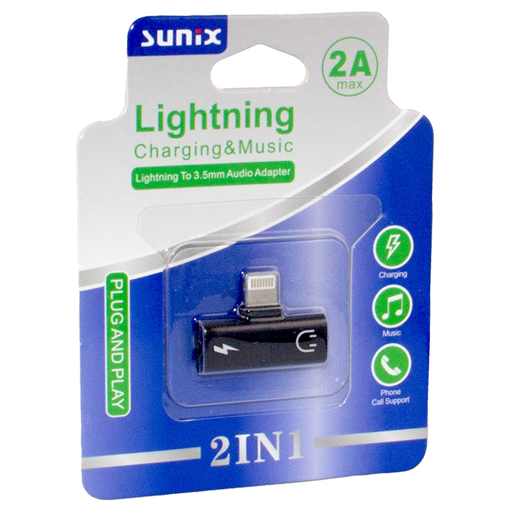 SUNIX 2in1 Lightning To 3.5mm Çoğaltıcı Fiyatı, Özellikleri