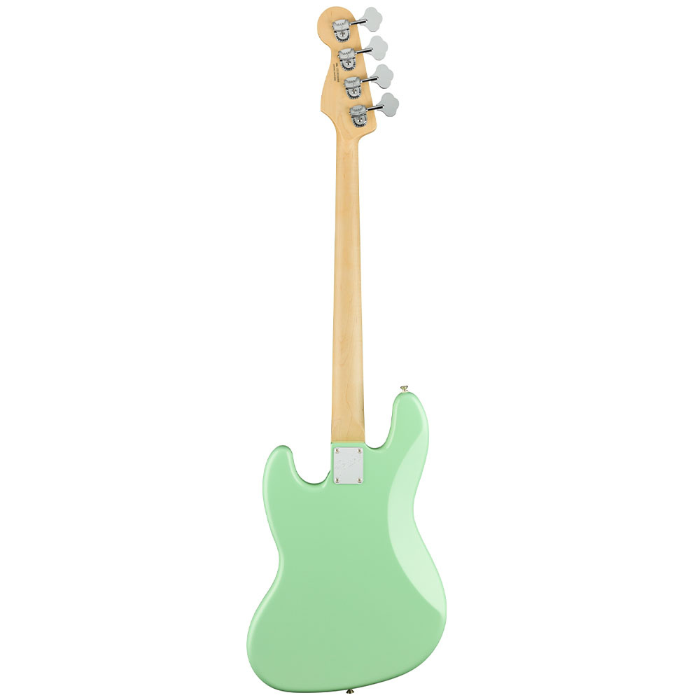 Fender American Performer Jazz Bass Ak aa a Klavye Satin Surf Green Bas Gitar
