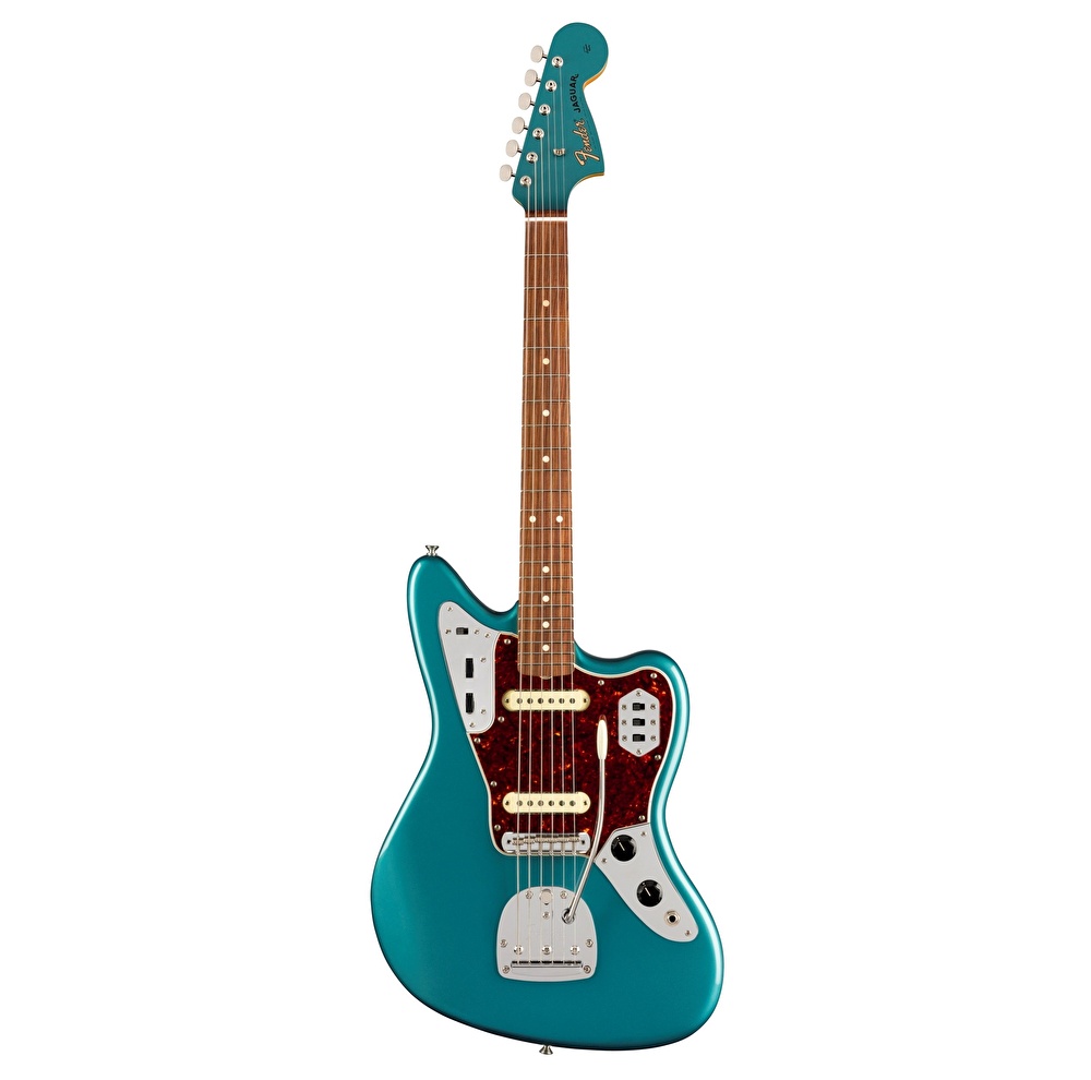 Fender Vintera &#039;60s Jaguar Pau Ferro Klavye Ocean Turquoise Elektro Gitar