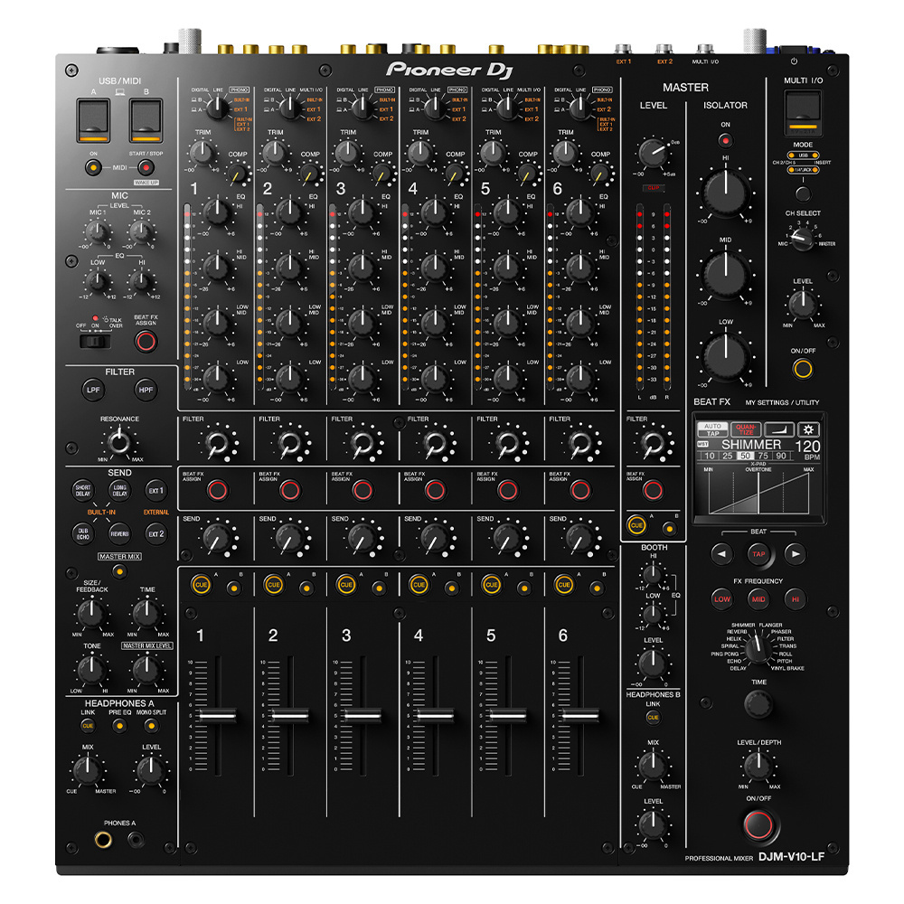 PIONEER DJ DJM-V10-LF 6 Kanal DJ Mikseri Fiyatı, Özellikleri