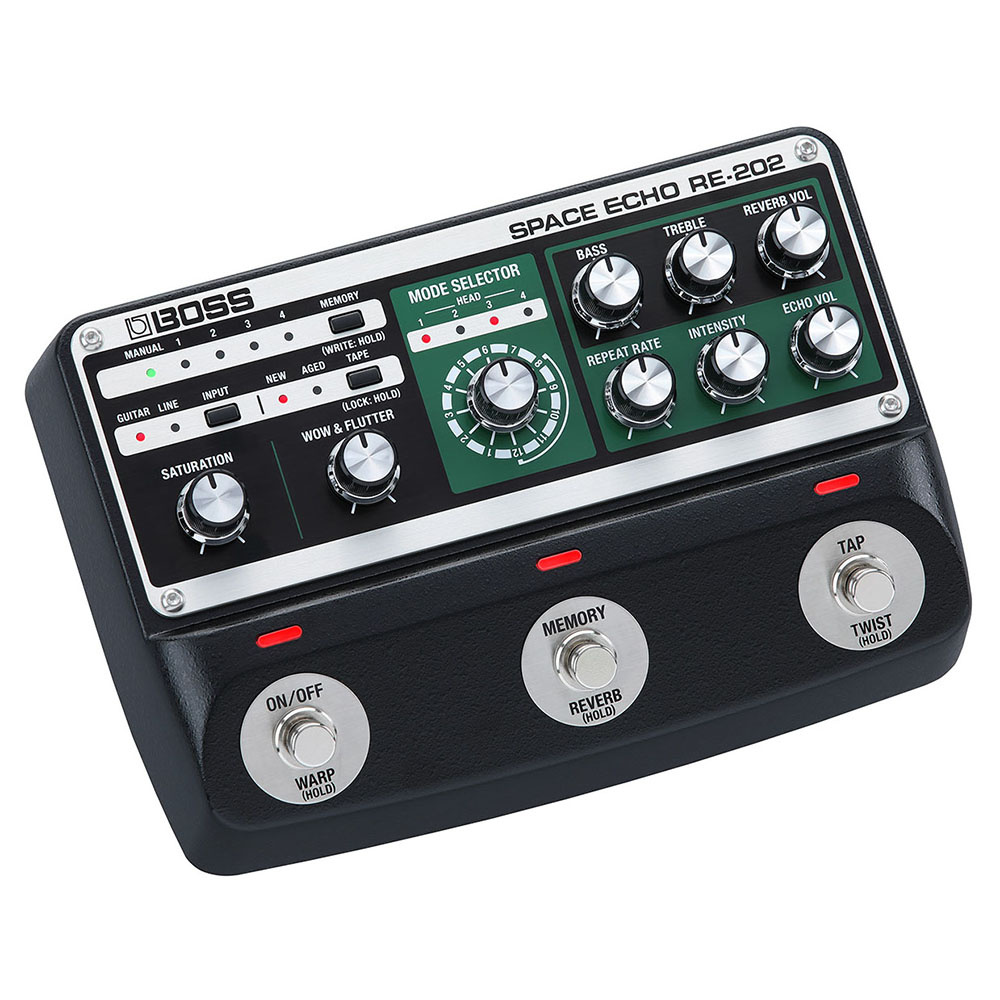 Boss reverb delay shop pedal