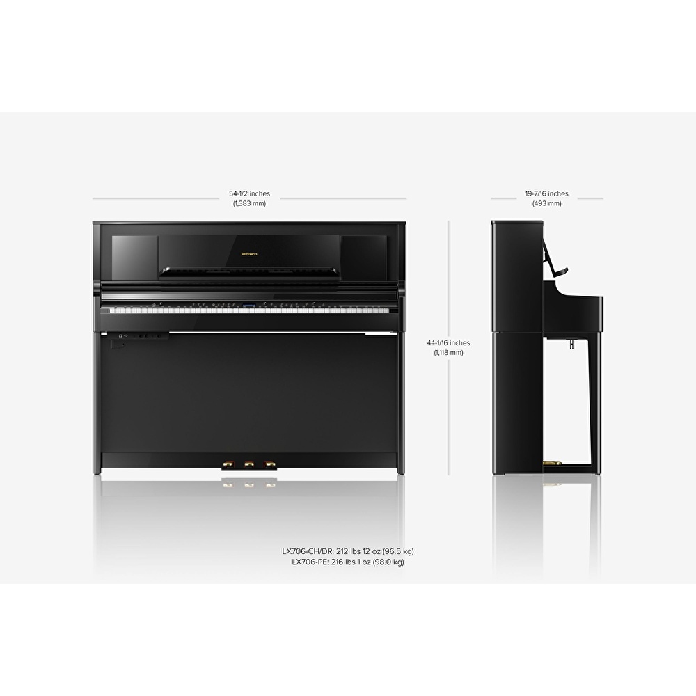 Roland lx706 sales digital piano