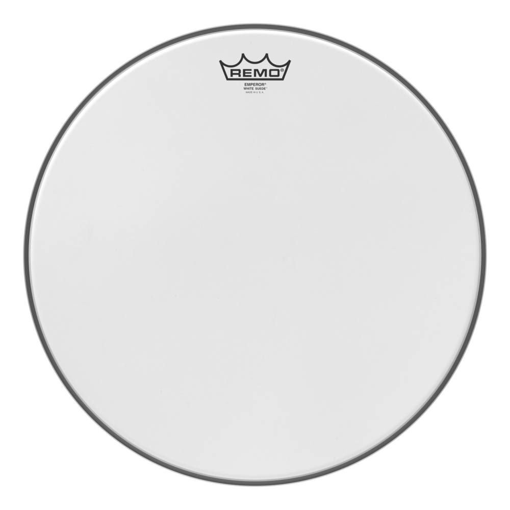 Remo white shop suede emperor