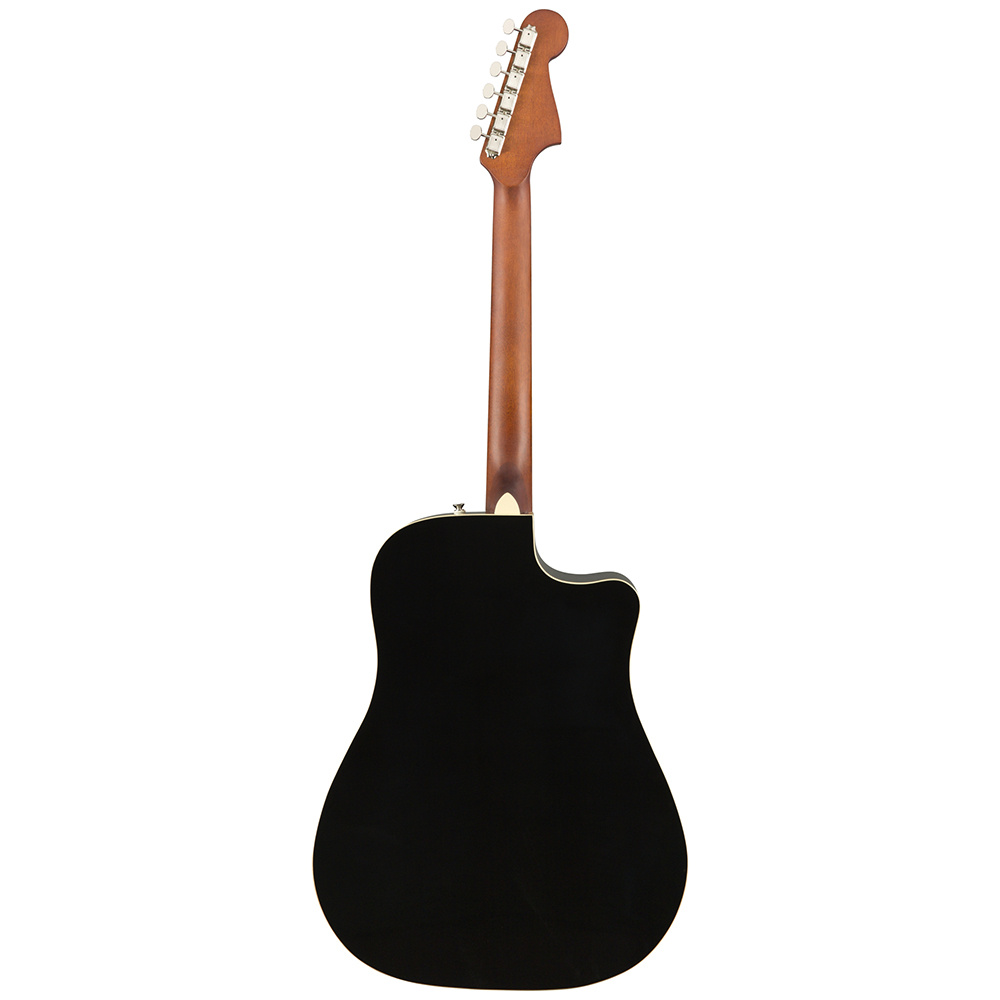 Fender Redondo Player Left Handed Ceviz Klavye Jetty Black Solak Elektro Akustik Gitar