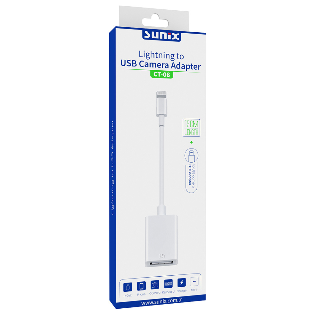 SUNIX Lightning To Usb Kamera Adaptör Fiyatı, Özellikleri | ZUHAL