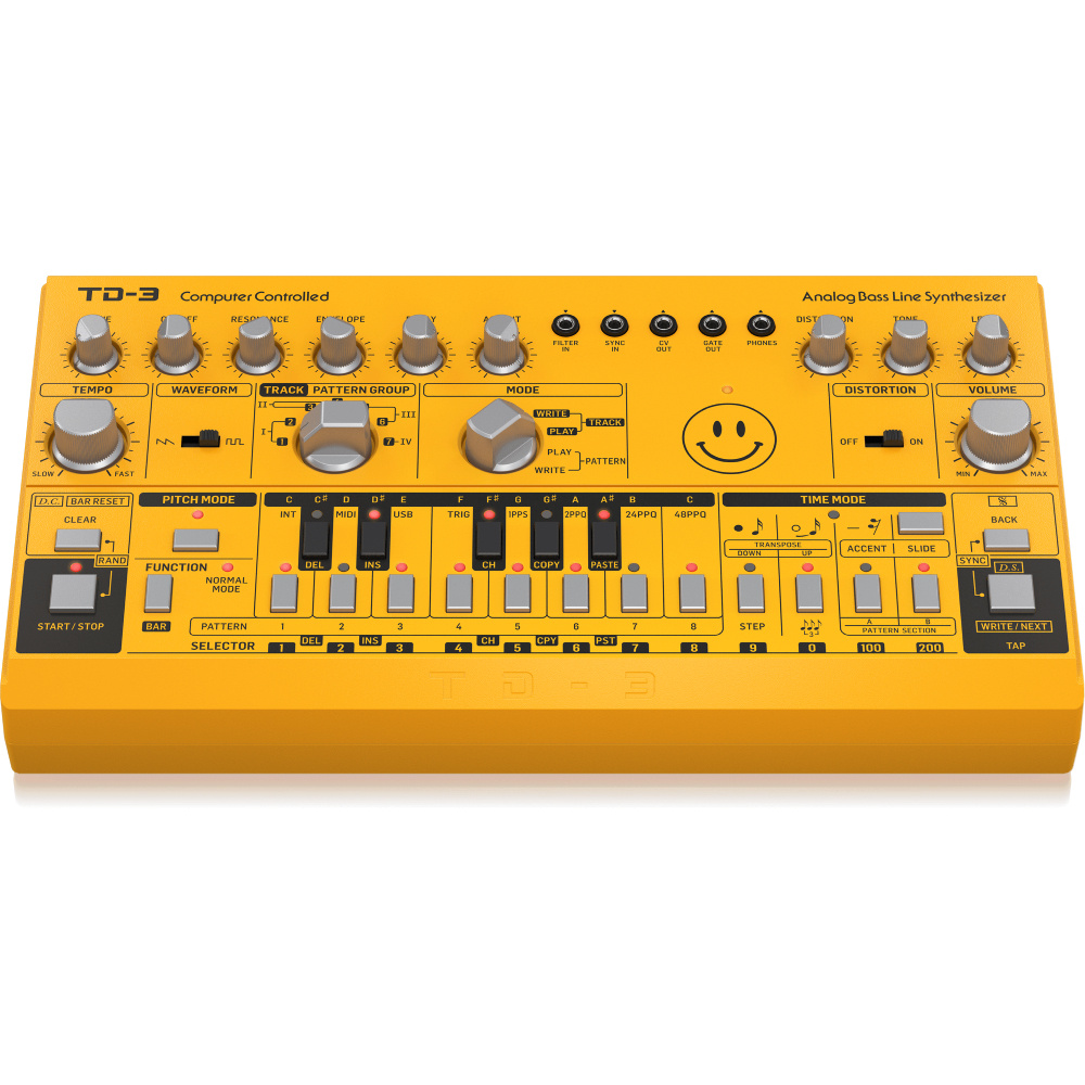 鍵盤楽器 TD-3-AM BEHRINGER BEHRINGER TD-3-AM アナログ ベースライン シンセサイザー ベリンガー