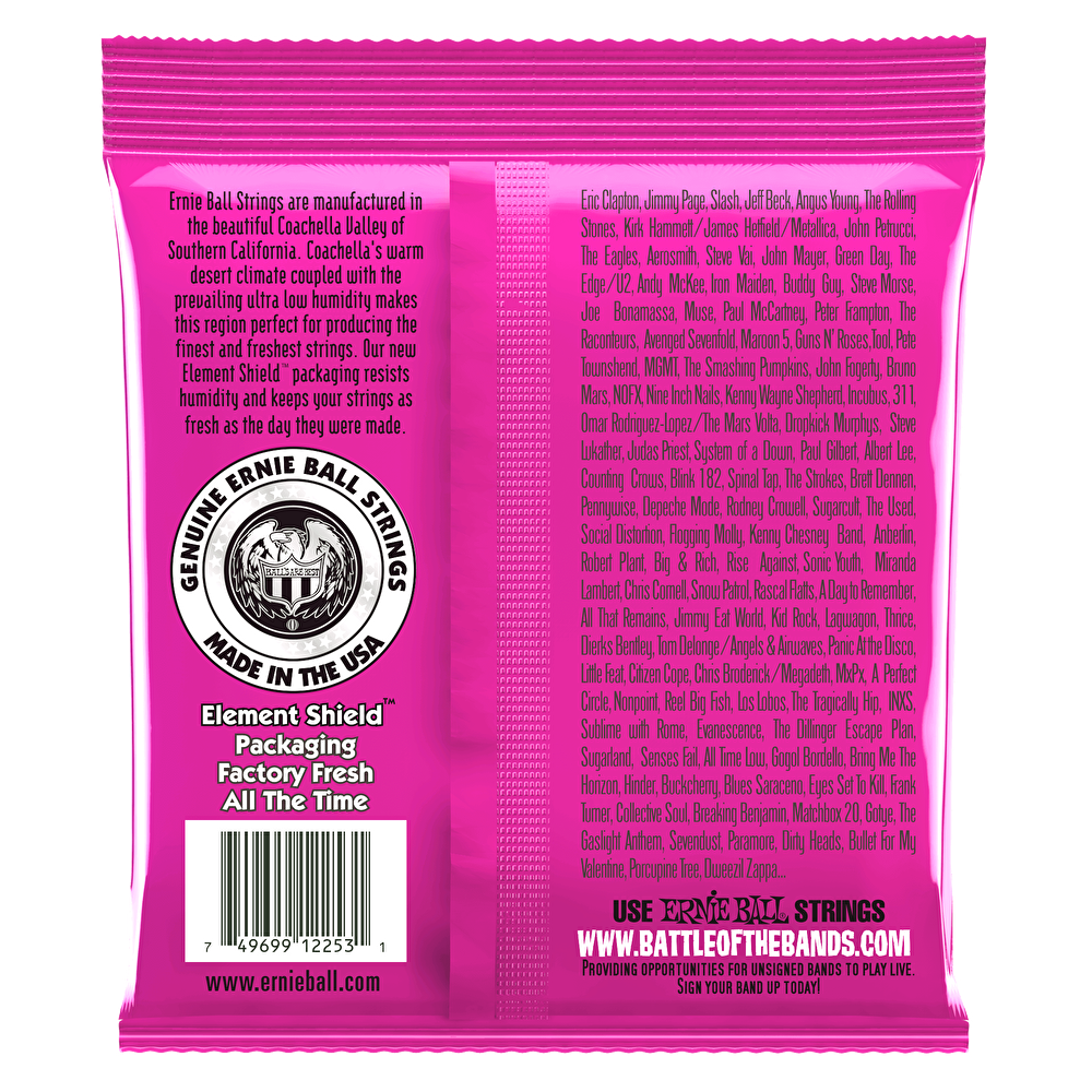 Ernie ball deals rock and roll