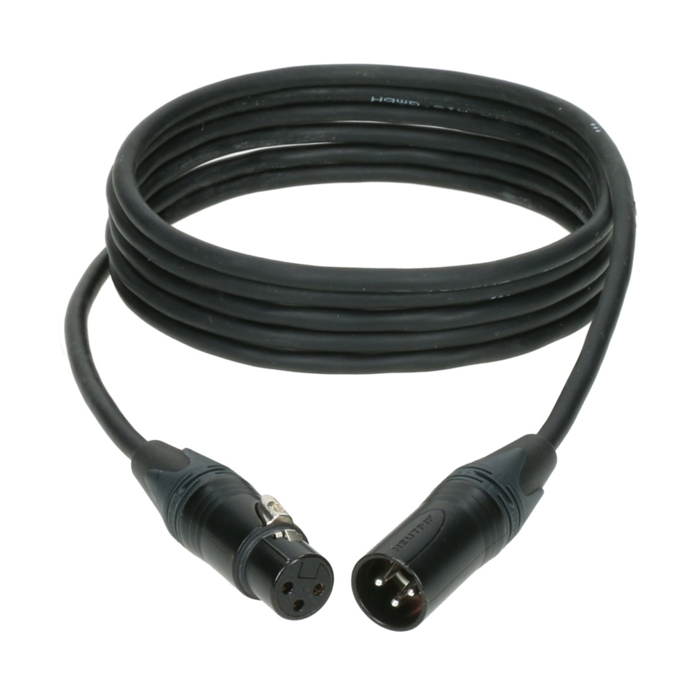 Klotz Pro Dijital Lead D3 XLR NEUTRIK Uçlu Siyah AES & DMX Kablosu