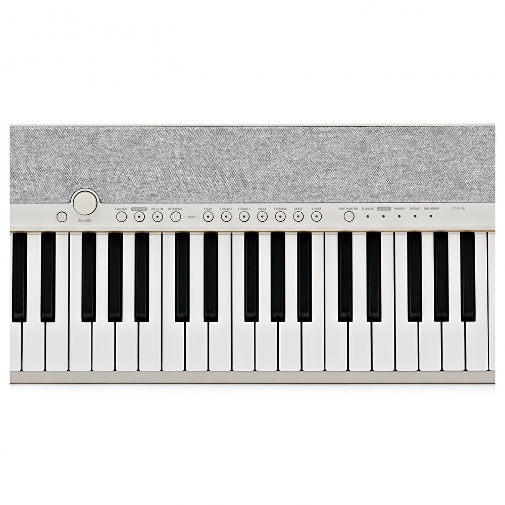 CASIOTONE CT-S1-76WE 76 Tuş Piyano Stili Hassasiyetli Standart