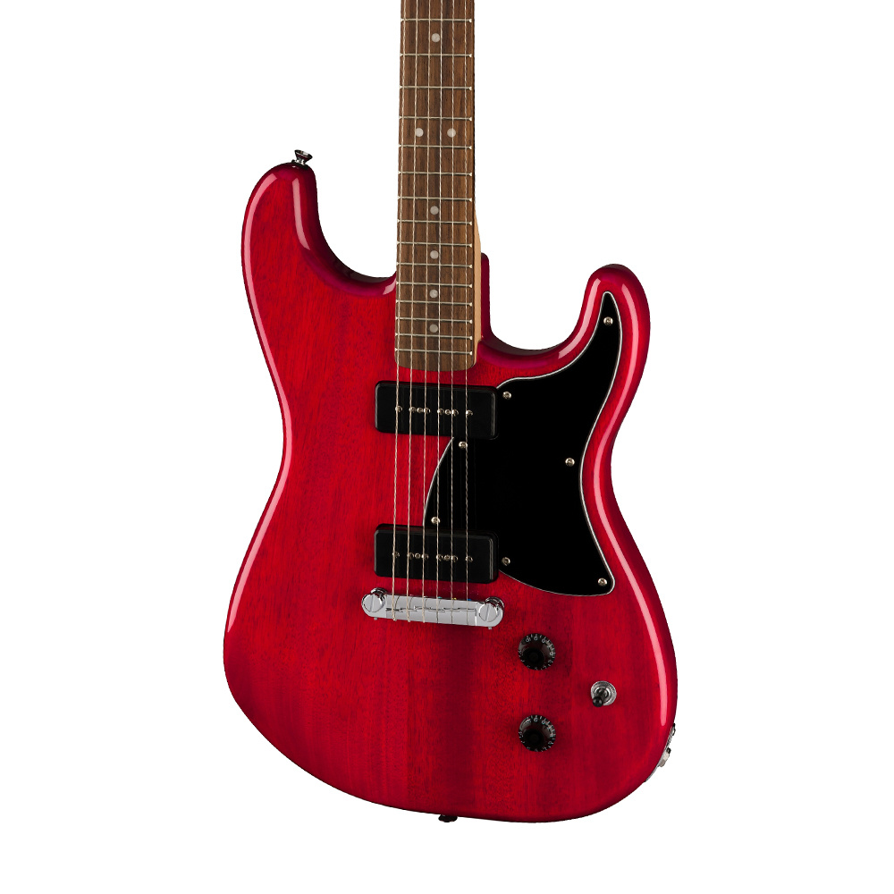 Squier Paranormal Strat O Sonic Laurel Klavye BPG Crimson Red