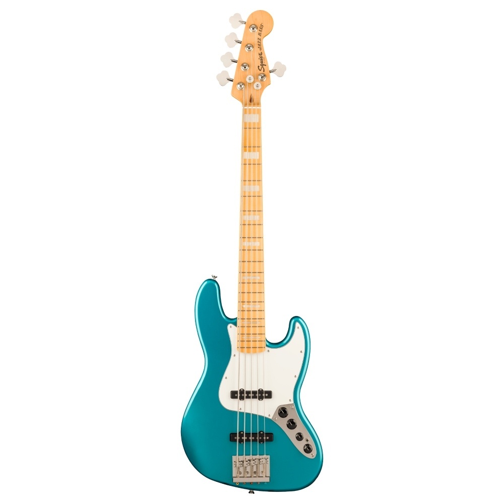 Squier Classic Vibe Active 70s Jazz Bass V Akçaağaç Klavye Ocean