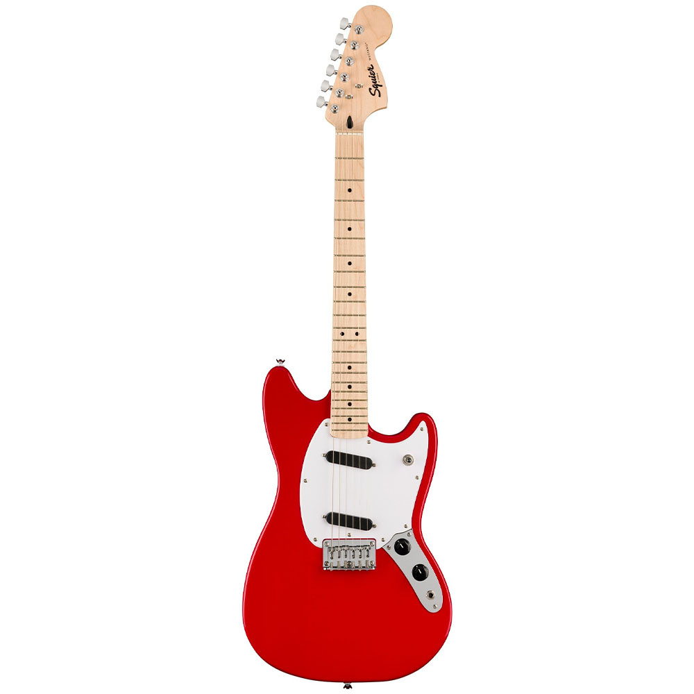 SQUIER Sonic Mustang HH Akçaağaç Klavye WPG Torino Red Elektro