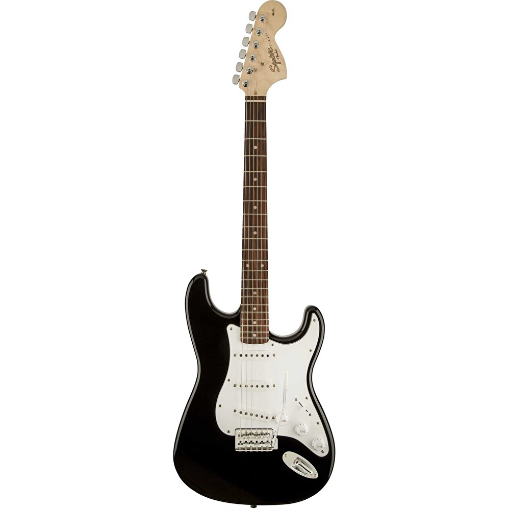 Squier Affinity Stratocaster Gülağacı Klavye Black Elektro Gitar
