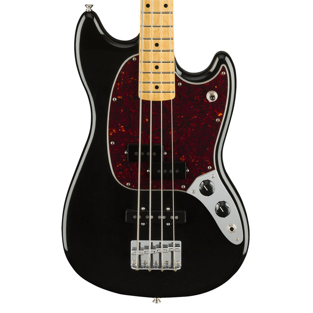 Fender LTD Player Mustang Bass PJ Ak aa a Klavye Tort PG Black