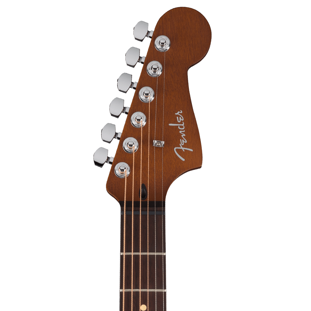Fender Acoustasonic Standard Jazzmaster Gülağacı Klavye Aged