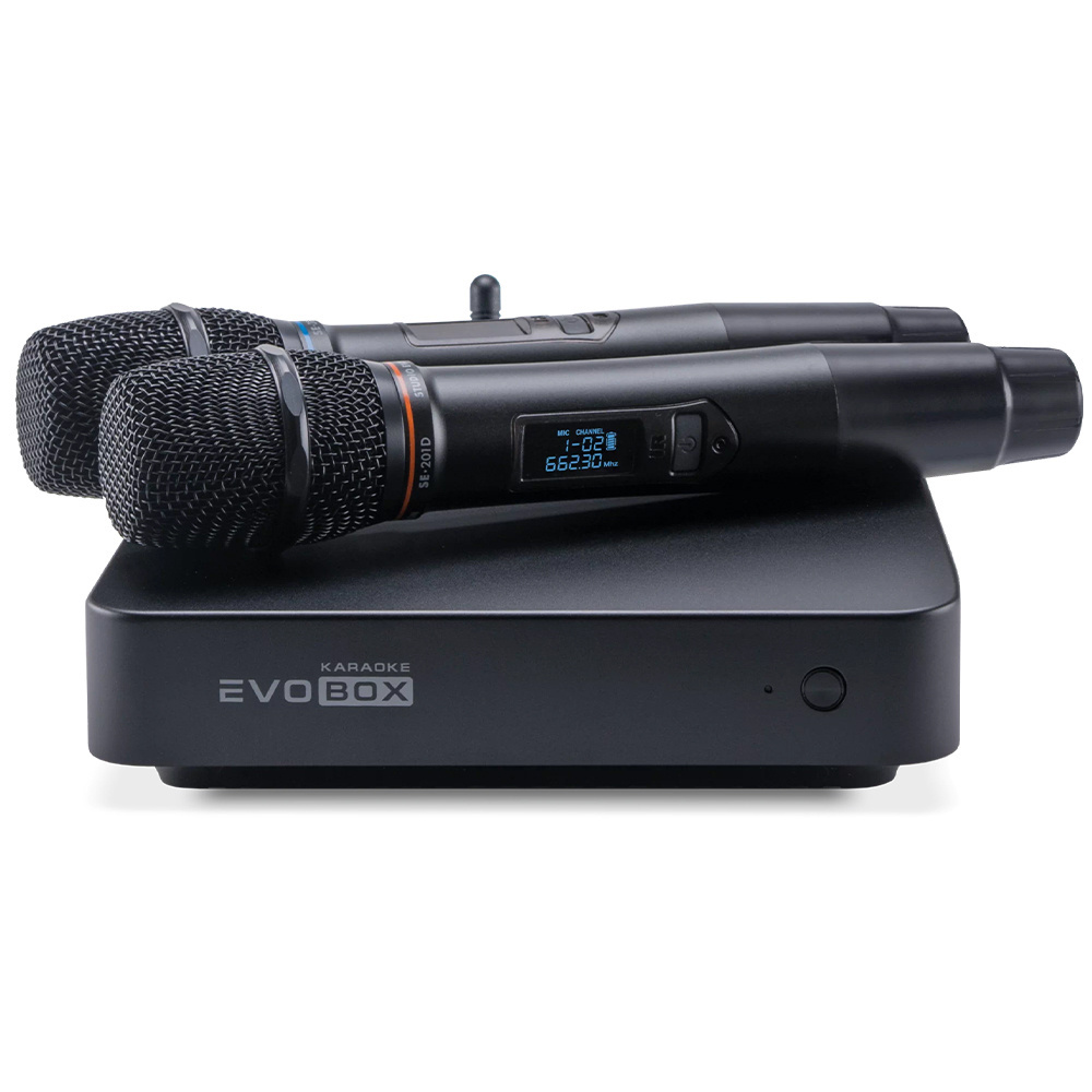 Studio Evolution EVOBOX Plus Karaoke Cihazı (SE 201D Mikrofonlar Dahil ...