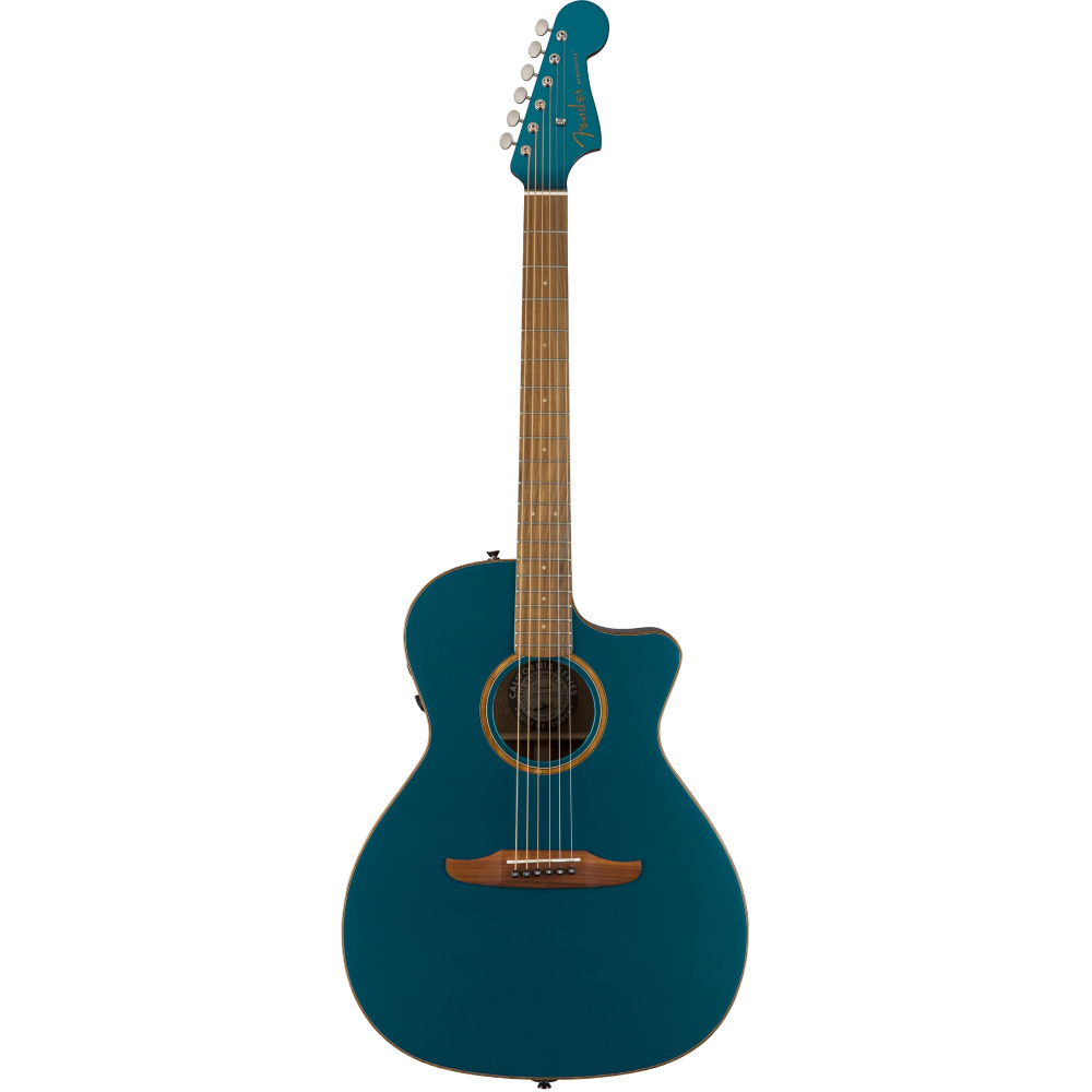 Fender Newporter Classic Pau Ferro Klavye Cosmic Turquoise w/Bag Elektro Akustik Gitar