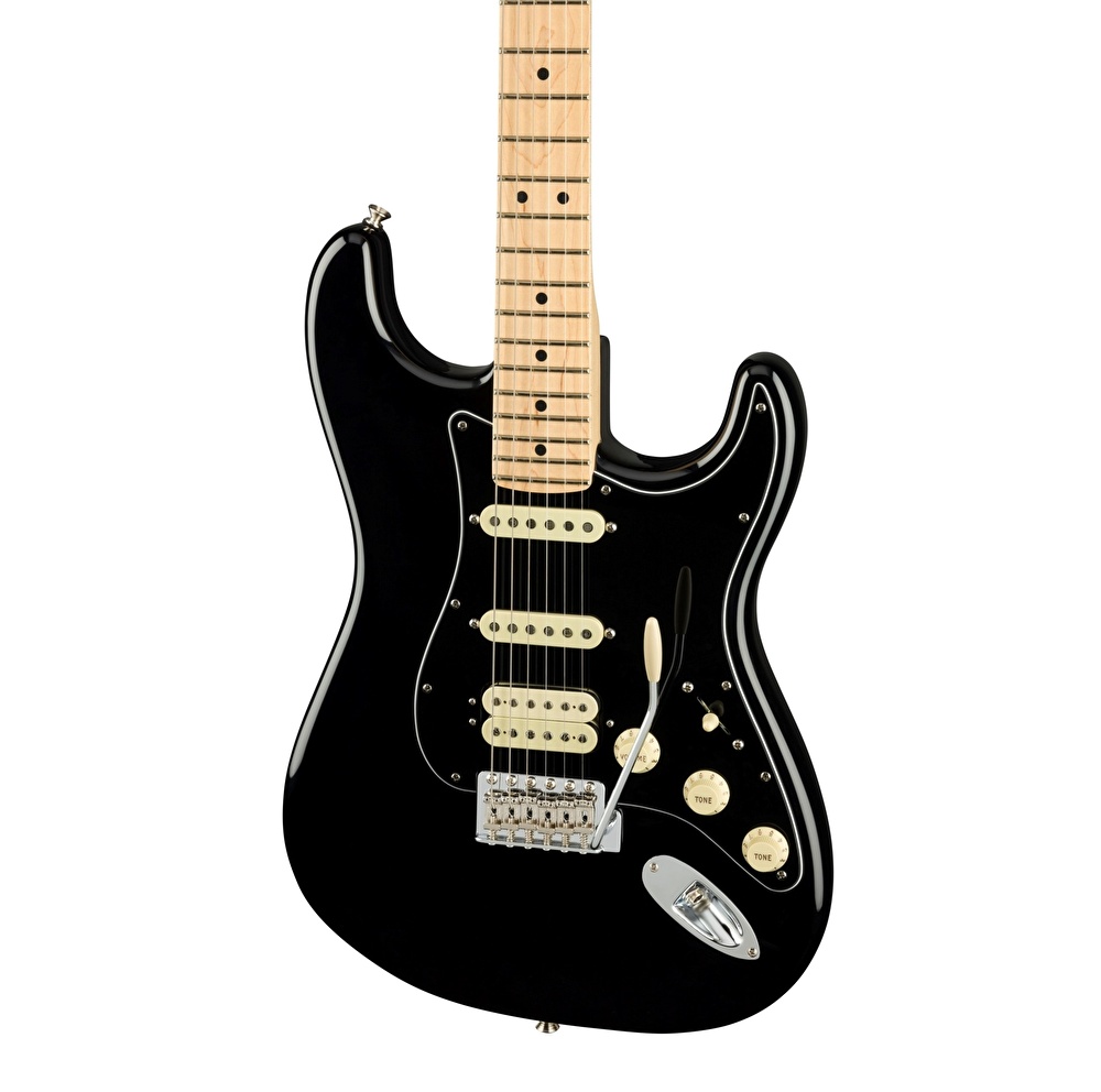 Fender stratocaster american standard black sale