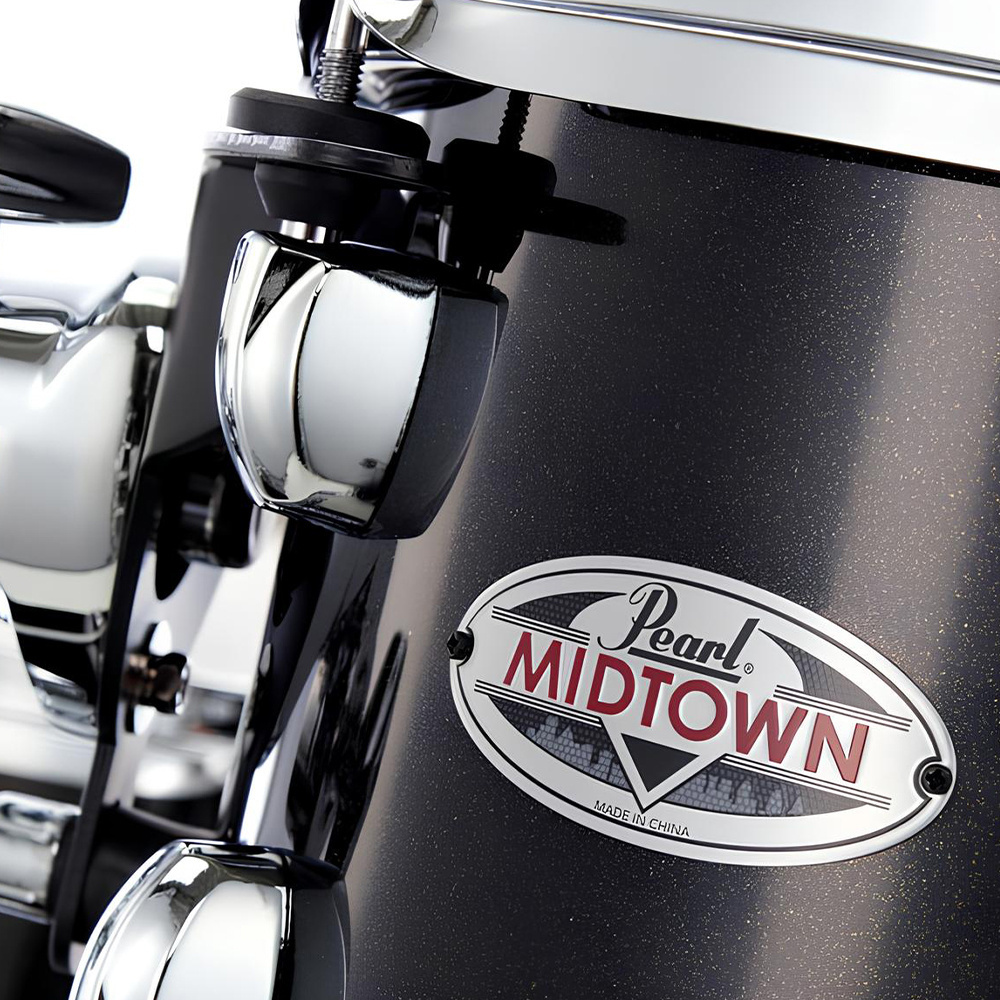 PEARL MDT764P/C701 Midtown Serisi Black Gold Sparkle 4 Parça (16B