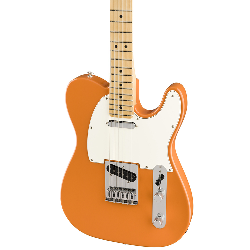 Fender Player Telecaster Ak aa a Klavye Capri Orange Elektro