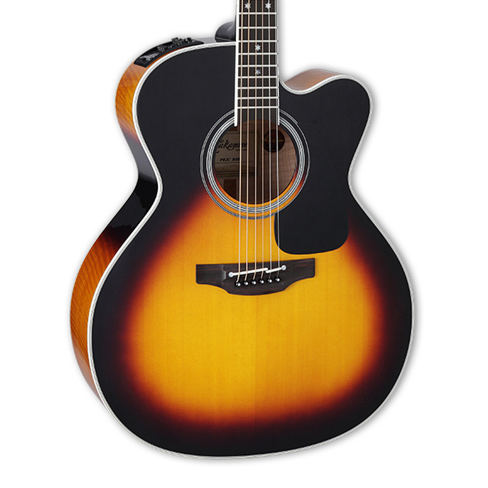 TAKAMINE P6JC BSB Jumbo Akçaağaç CTP-3 Preamp Elektro Akustik