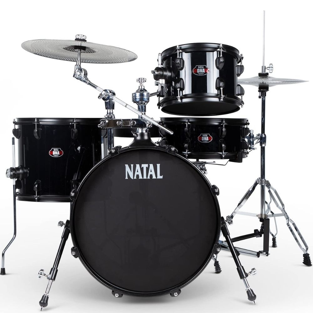 シャルボン charbon 2点セット NATAL K-DNB-F18-BKS DNA Sessiz Pratik Akustik Davul Seti Fiyatı