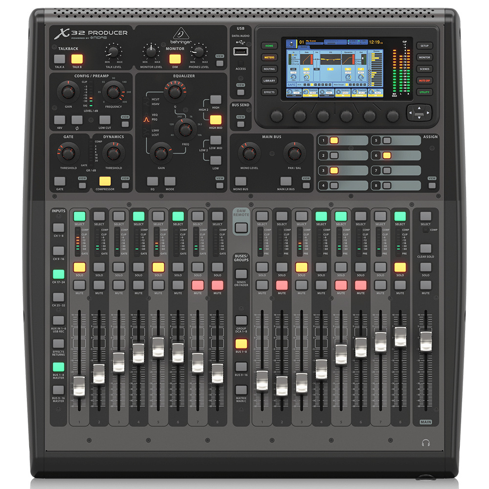 最終値下げ　Behringer X32 デジタルミキサー BEHRINGER X32 PRODUCER / Dijital Mixer Fiyatı, Özellikleri | ZUHAL