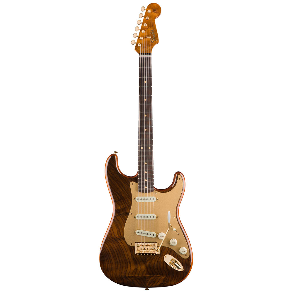 Fender Custom Shop Artisan Stratocaster Figured Rosewood African Blackwood Klavye Natural Elektro Gitar
