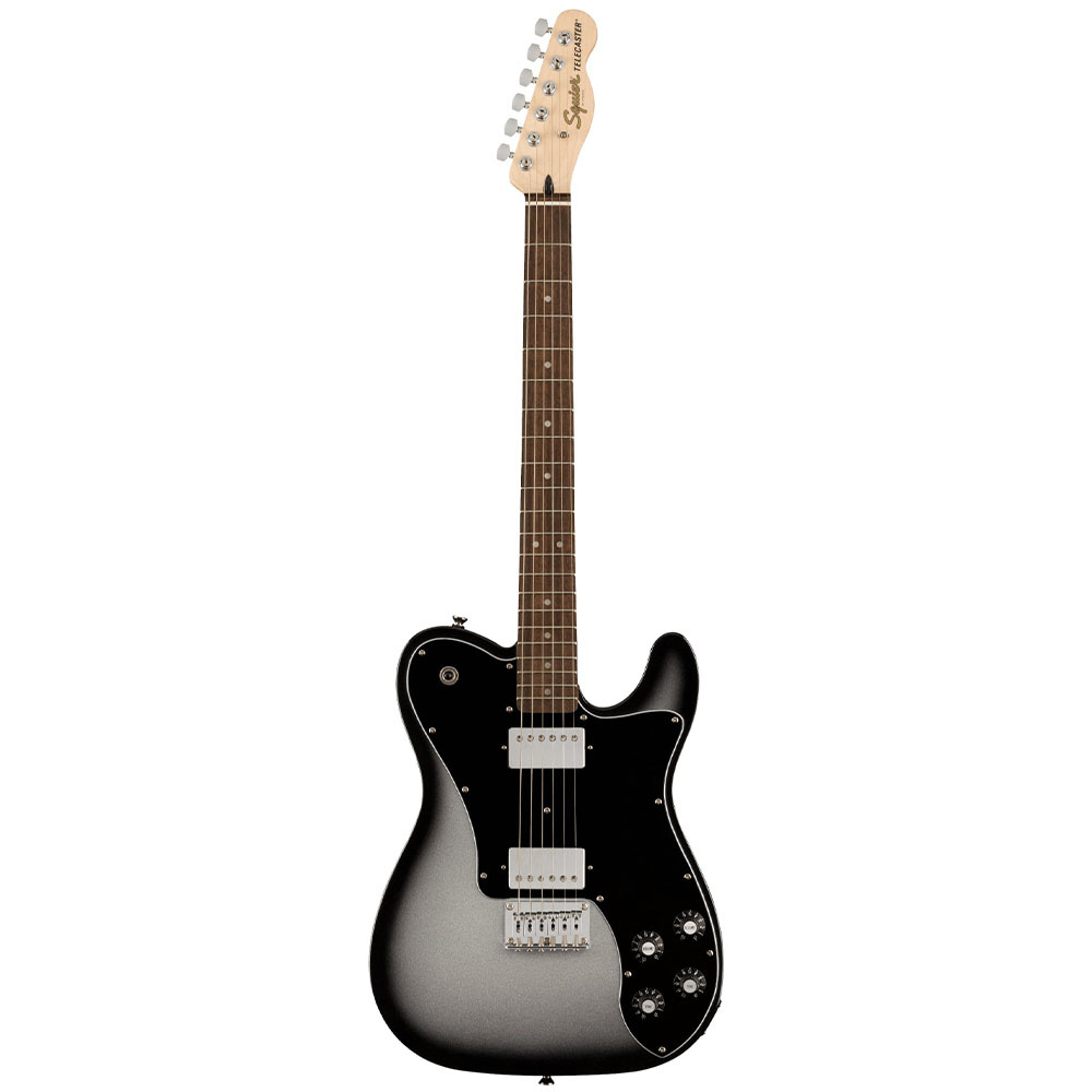 Squier FSR Affinity Telecaster Deluxe Laurel Klavye Black PG Silverburst Elektro Gitar