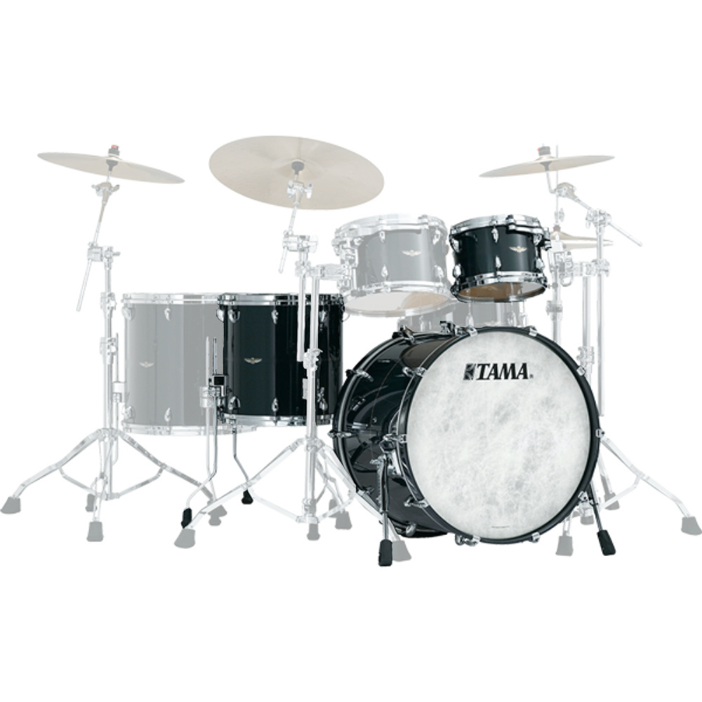 TAMA TW30CZS-SKB STAR Walnut Smoky Black 3 Parça (20B/12T/14F