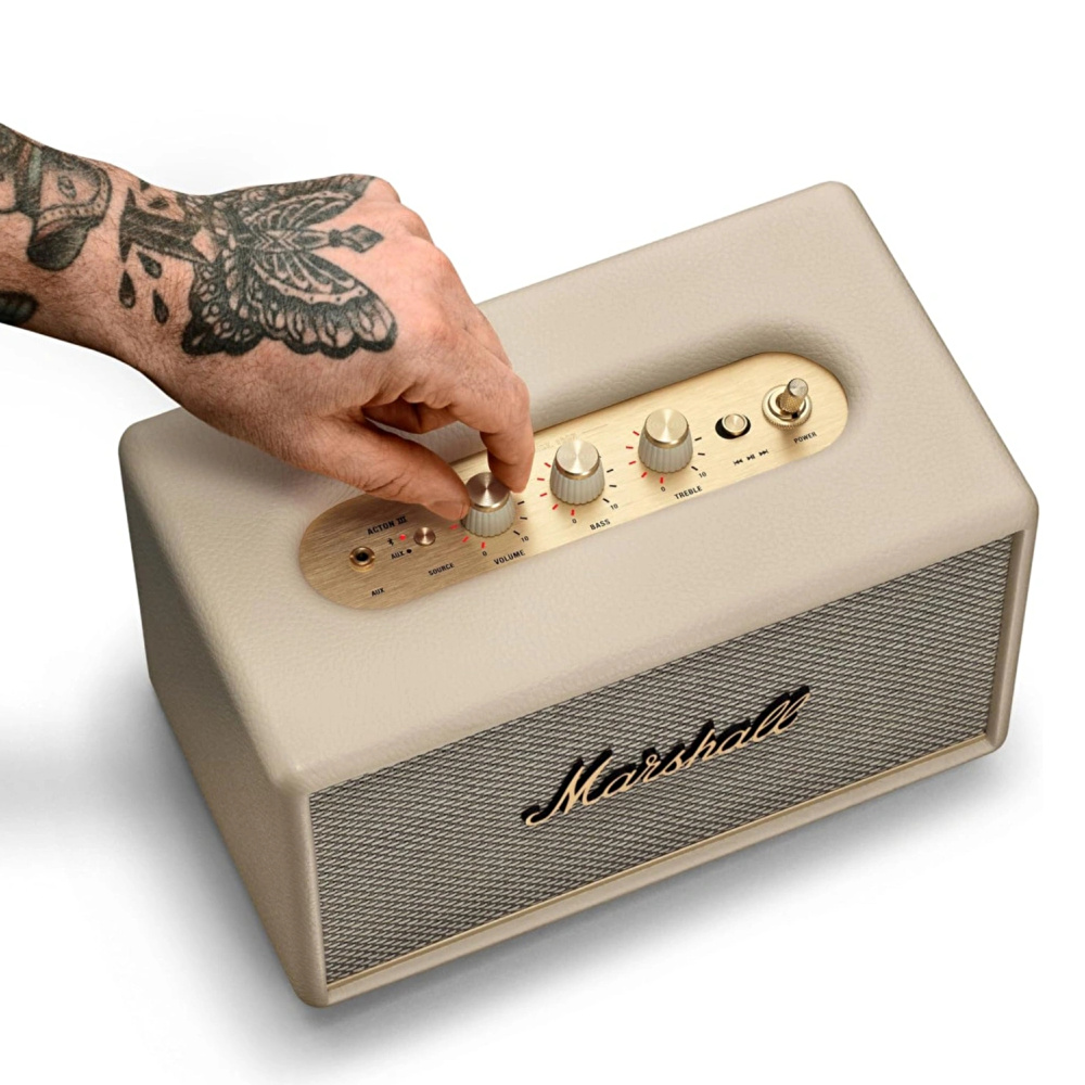 【国内正規品】Marshall ACTON III クリーム Marshall Acton III BT Krem Bluetooth Hoparlör Fiyatı, Özellikleri