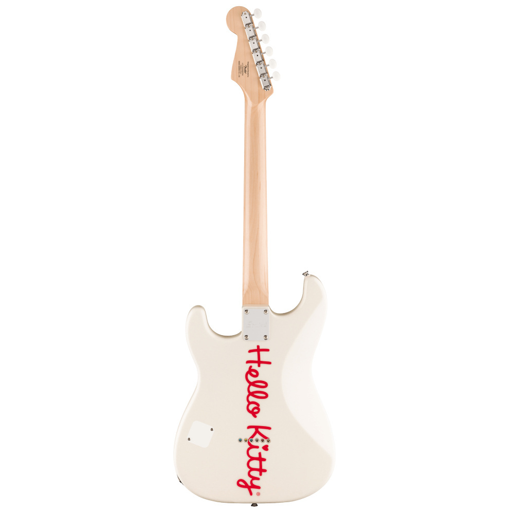ギター Limited Edition Hello Kitty Stratocaster Squier by Fender 【ハローキティコラボ】Limited Edition Hello Kitty