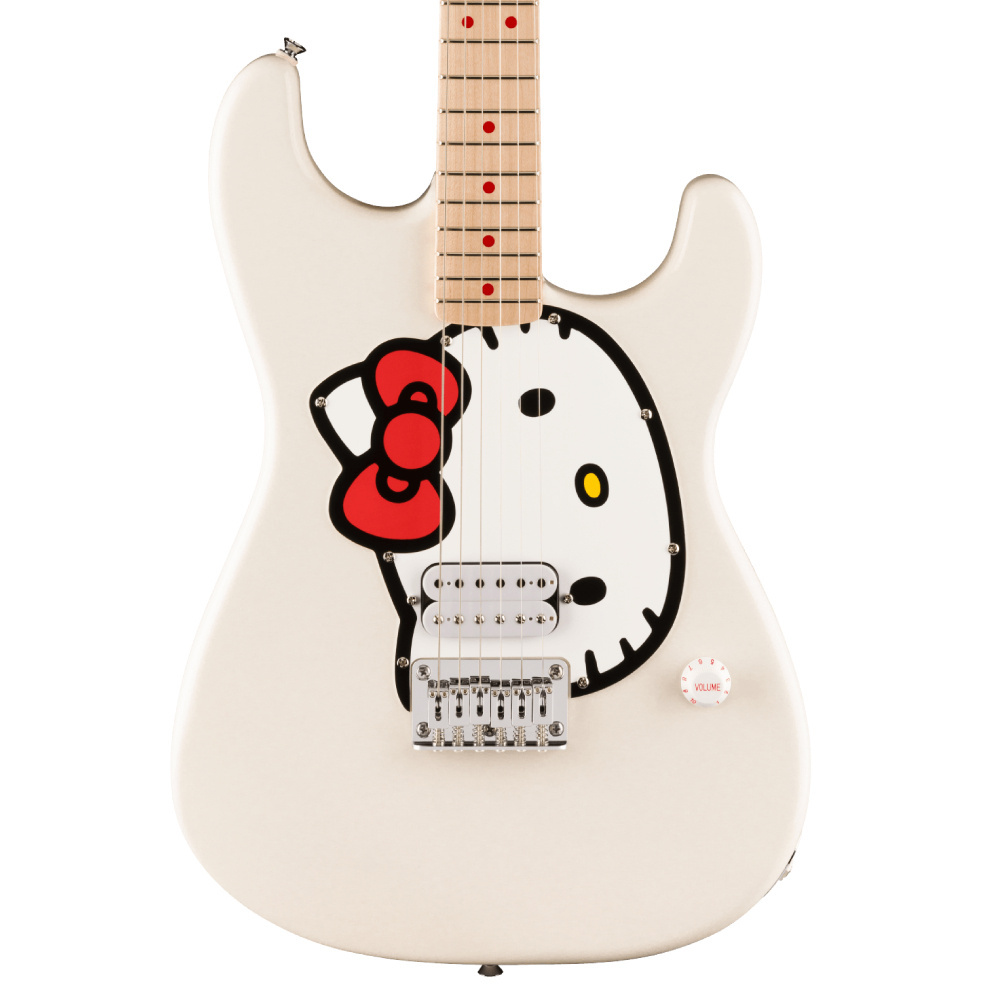 SQUIER x Hello Kitty White Stratocaster Elektro Gitar Fiyatı