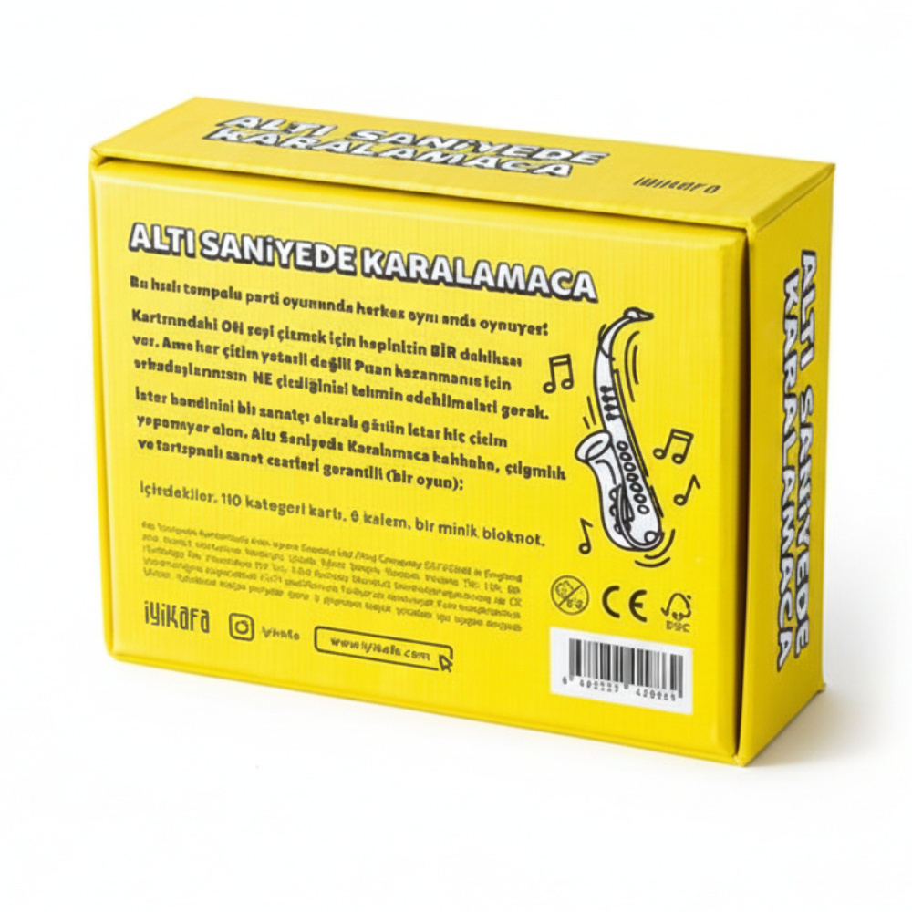 İYİ KAFA Altı Saniyede Karalamaca Fiyatı, Özellikleri | ZUHAL - 50