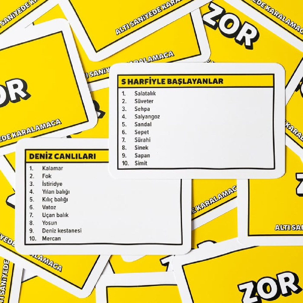 İYİ KAFA Altı Saniyede Karalamaca Fiyatı, Özellikleri | ZUHAL - 50