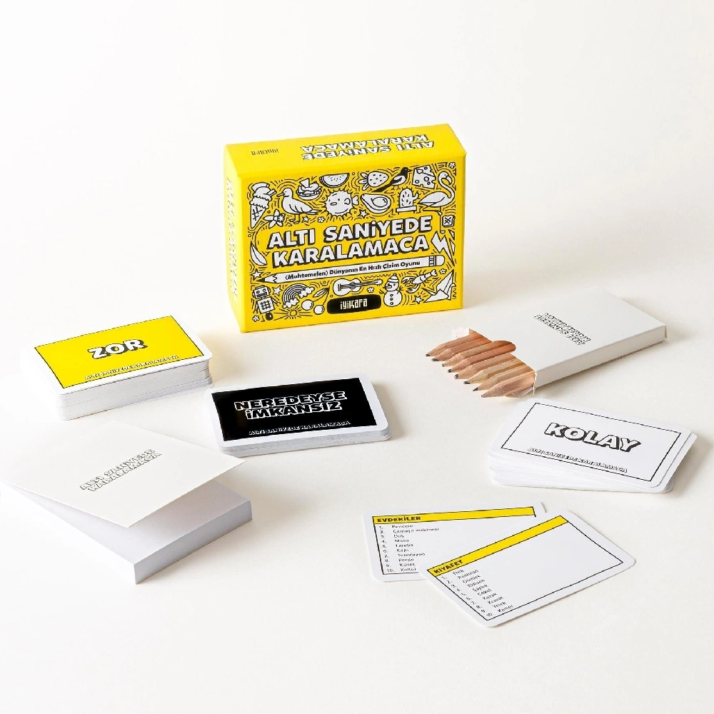 İYİ KAFA Altı Saniyede Karalamaca Fiyatı, Özellikleri | ZUHAL - 50