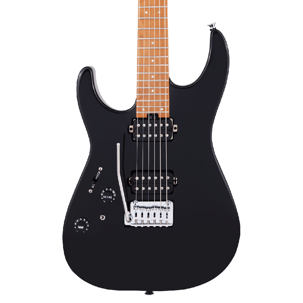 Charvel Pro-Mod DK24 HH 2PT CM Caramelized Fingerboard Gloss Black