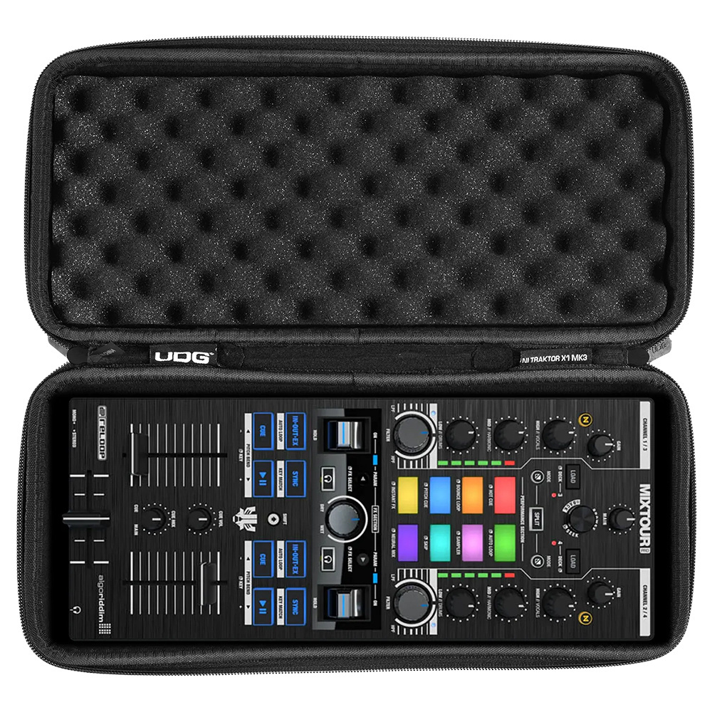 ゆんたく UDG U8503BL Creator NI Traktor Z1 MK2/ X1 MK3 Hardcase Black