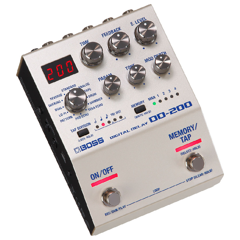 BOSS DD-200 Digital Delay Efekt Pedalı Fiyatı, Özellikleri | ZUHAL