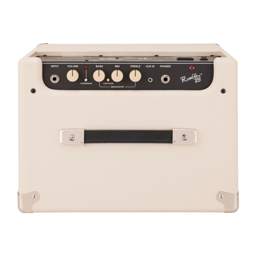 Fender Limited Edition Rumble 25 V3 Ivory Bas Gitar Amfisi UK